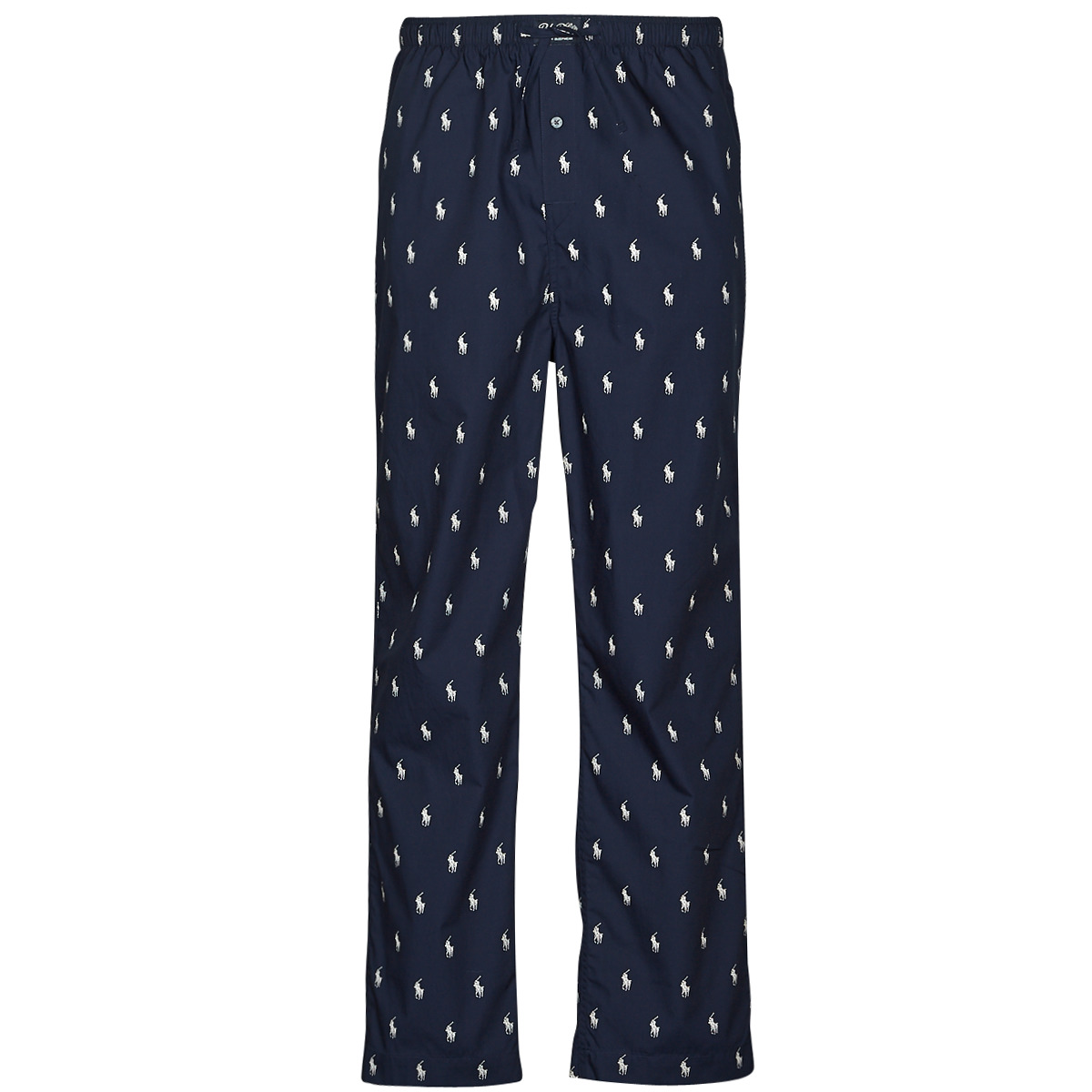 Abbigliamento Pigiami / camicie da notte Polo Ralph Lauren SLEEPWEAR-PJ PANT-SLEEP-BOTTOM Marine / Bianco