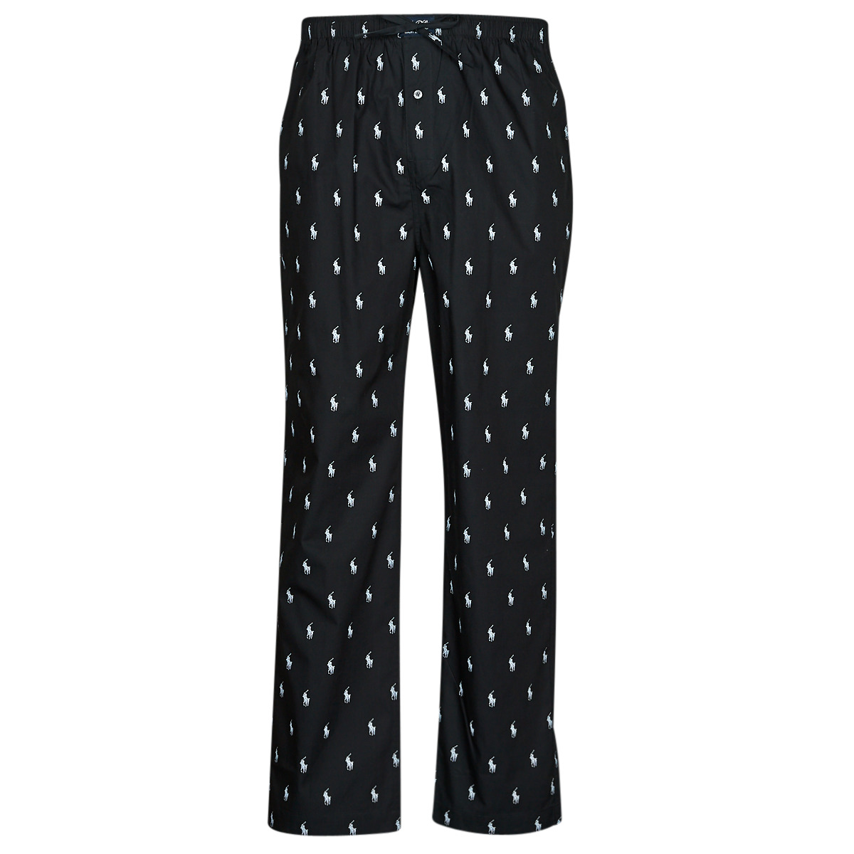 Abbigliamento Pigiami / camicie da notte Polo Ralph Lauren SLEEPWEAR-PJ PANT-SLEEP-BOTTOM Nero / Bianco