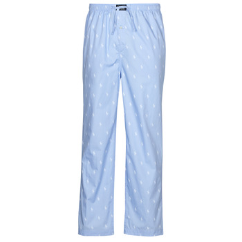 Abbigliamento Pigiami / camicie da notte Polo Ralph Lauren SLEEPWEAR-PJ PANT-SLEEP-BOTTOM Blu / Cielo / Bianco