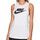 Abbigliamento Donna Top / T-shirt senza maniche Nike CW2206-100 Bianco