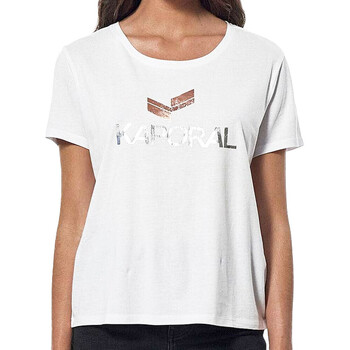 Abbigliamento Donna T-shirt maniche corte Kaporal FABYH22W11 Bianco