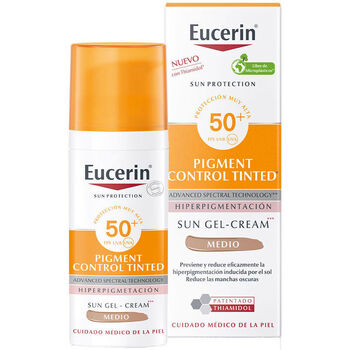 Bellezza Fondotinta & primer Eucerin Sun Protection Pigment Control Spf50+ Tinted medium 
