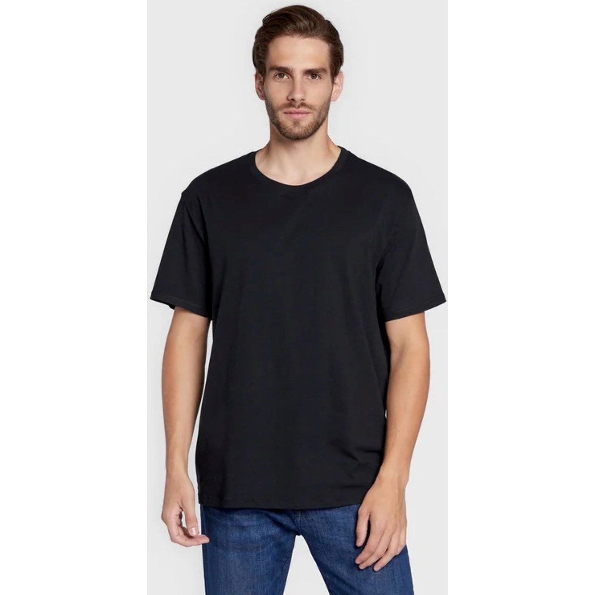 Abbigliamento Uomo T-shirt maniche corte MICHAEL Michael Kors BR2C001023 Nero