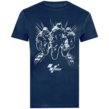Abbigliamento Uomo T-shirts a maniche lunghe Motogp We Race Blu