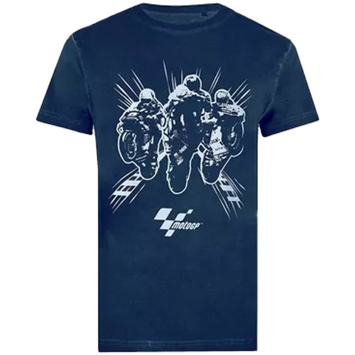 Abbigliamento Uomo T-shirts a maniche lunghe Motogp We Race Blu