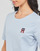 Abbigliamento Donna T-shirt maniche corte Tommy Hilfiger REG MONOGRAM EMB C-NK SS Blu / Cielo