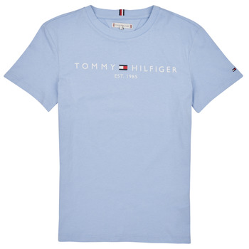 Abbigliamento Unisex bambino T-shirt maniche corte Tommy Hilfiger U ESSENTIAL Blu
