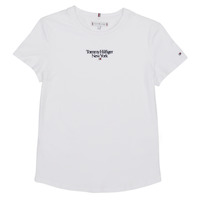 Abbigliamento Bambina T-shirt maniche corte Tommy Hilfiger TOMMY GRAPHIC TEE S/S Bianco