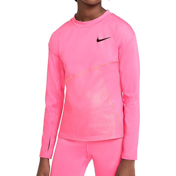 Abbigliamento Bambina T-shirt & Polo Nike CU8446-684 Rosa