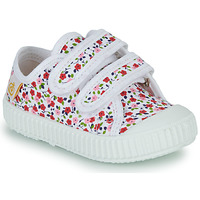 Scarpe Bambina Sneakers basse Citrouille et Compagnie NEW 76 Rosso / Multicolore / Fleurs