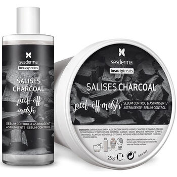Accessori Maschera Sesderma Beauty Treats Salises Charcoal Mascarilla Peel Off 25 Gr + 