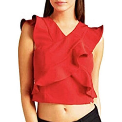 Abbigliamento Donna T-shirt & Polo Guess G-W92H92WCAP0 Rosso
