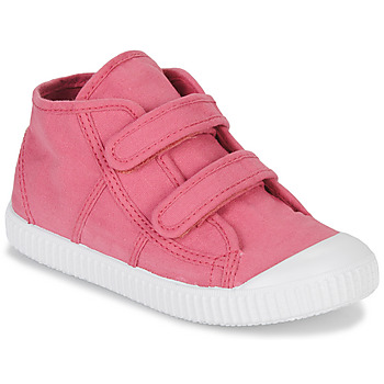 Scarpe Bambina Sneakers alte Victoria BOTIN TIRAS LONA TINT Rosa