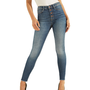 Abbigliamento Donna Jeans skynny Guess G-W0BA28D46A1 Blu