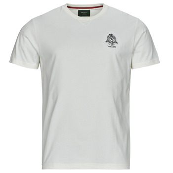 Abbigliamento Uomo T-shirt maniche corte Hackett EFFORTLESS LONDON HERITAGE LOGO TEE Bianco