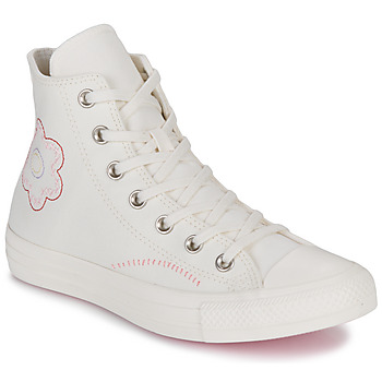 Scarpe Donna Sneakers alte Converse CHUCK TAYLOR ALL STAR HI Bianco / Multicolore