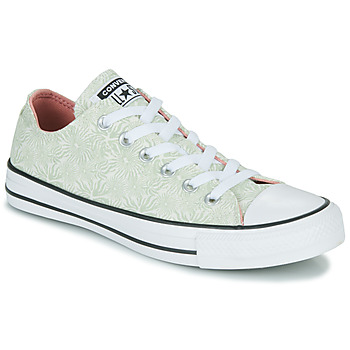 Scarpe Donna Sneakers basse Converse CHUCK TAYLOR ALL STAR FLORAL OX Verde / Bianco
