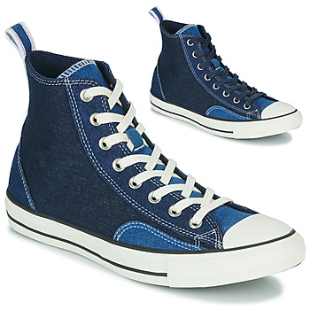 Scarpe Uomo Sneakers alte Converse CHUCK TAYLOR ALL STAR HI Blu / Bianco