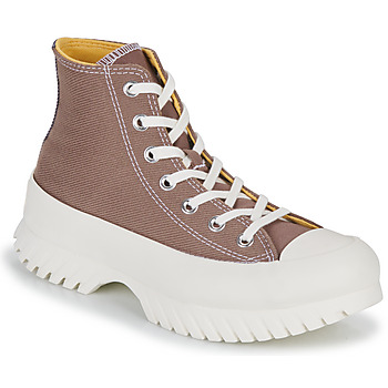 Scarpe Donna Sneakers alte Converse CHUCK TAYLOR ALL STAR LUGGED 2.0 PLATFORM DENIM FASHION HI Marrone / Giallo