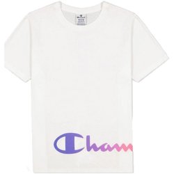 Abbigliamento Donna T-shirt maniche corte Champion T-Shirt Donna Color Story Tee Bianco