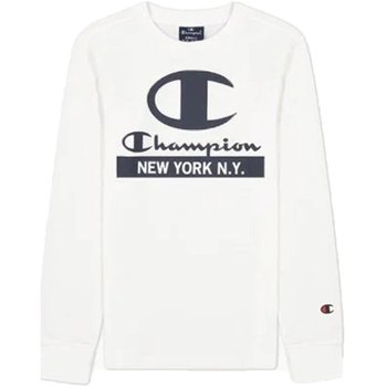 Abbigliamento Unisex bambino T-shirts a maniche lunghe Champion T-Shirt Bambino Graphic Shop Bianco