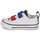 Scarpe Bambino Sneakers basse Converse INFANT CONVERSE CHUCK TAYLOR ALL STAR 2V EASY-ON SUMMER TWILL LO Bianco / Blu / Rosso