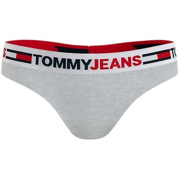 Biancheria Intima Donna Perizoma Tommy Jeans Logo waistband thong Grigio