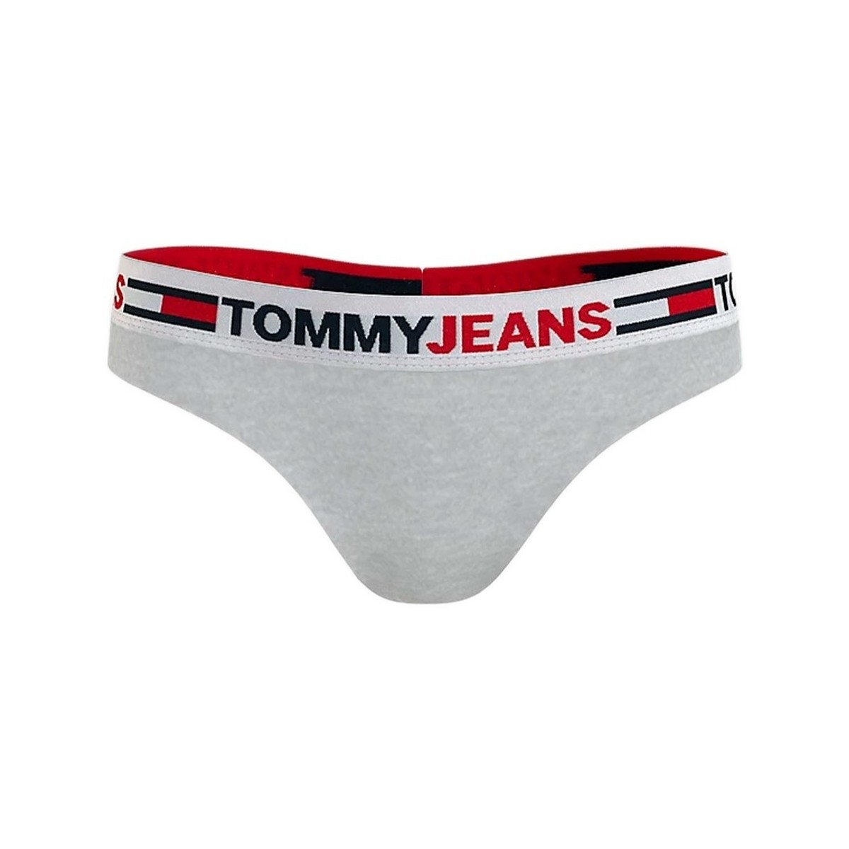 Biancheria Intima Donna Perizoma Tommy Jeans Logo waistband thong Grigio