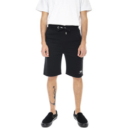 Abbigliamento Uomo Shorts / Bermuda Alpha Mens Basic Small ogo Shorts Nero