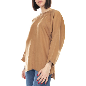 Abbigliamento Donna T-shirt & Polo Elvine Womens Aline Long-Sleeve T-Shirt Marrone