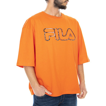 Abbigliamento Uomo T-shirt & Polo Fila Nik Oversized Tee Arancio