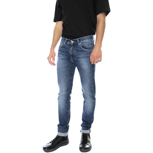 Abbigliamento Uomo Jeans Edwin Ed-85 Slim Tapered Drop Crotch Blu