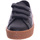 Scarpe Uomo Sneakers Superga by Paura Mega Leather Strap Shoes Nero