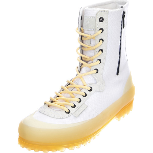 Scarpe Uomo Sneakers Superga 2360-Cotsueu Jellygum Paura Shoes Bianco
