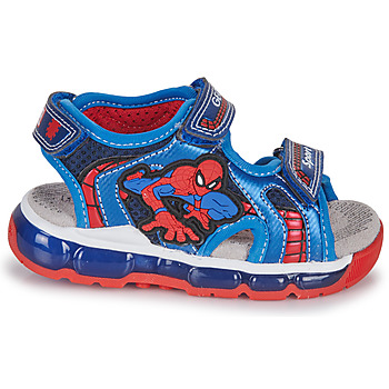 Geox J SANDAL ANDROID BOY Blu / Rosso