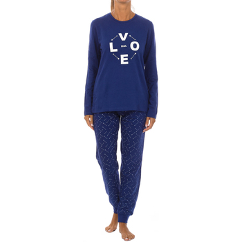 Abbigliamento Donna Pigiami / camicie da notte Kisses&Love KL45184 Blu