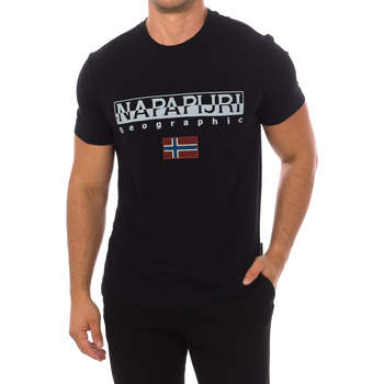 Abbigliamento Uomo T-shirt maniche corte Napapijri NP0A4GDQ-041 Nero