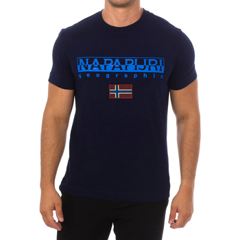 Abbigliamento Uomo T-shirt maniche corte Napapijri NP0A4GDQ-176 Marine