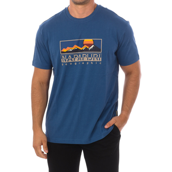 Abbigliamento Uomo T-shirt maniche corte Napapijri NP0A4GM4-BS5 Blu