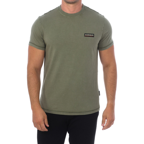 Abbigliamento Uomo T-shirt maniche corte Napapijri NP0A4GPE-GAE Verde