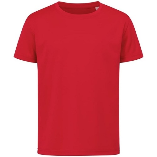Abbigliamento Unisex bambino T-shirts a maniche lunghe Stedman Sports Rosso