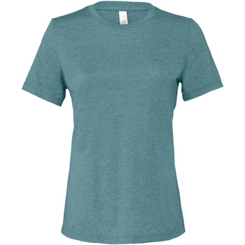 Abbigliamento Donna T-shirts a maniche lunghe Bella + Canvas BE6400CVC Blu