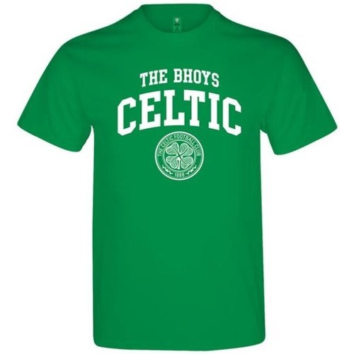 Abbigliamento T-shirts a maniche lunghe Celtic Fc The Bhoys Verde