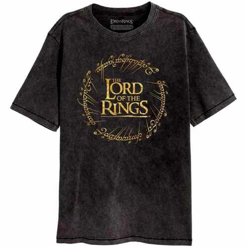 Abbigliamento T-shirts a maniche lunghe Lord Of The Rings HE795 Nero