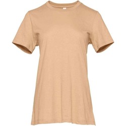 Abbigliamento Donna T-shirts a maniche lunghe Bella + Canvas BL6400 Beige
