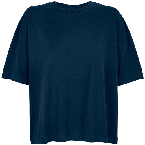 Abbigliamento Donna T-shirts a maniche lunghe Sols 3807 Blu