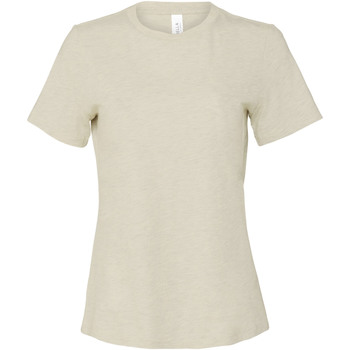 Abbigliamento Donna T-shirts a maniche lunghe Bella + Canvas BLC6400 Beige