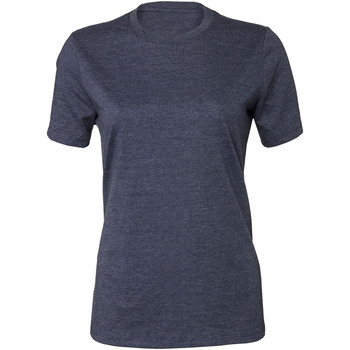 Abbigliamento Donna T-shirts a maniche lunghe Bella + Canvas BLC6400 Blu
