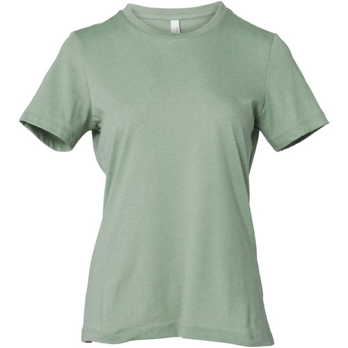 Abbigliamento Donna T-shirts a maniche lunghe Bella + Canvas BLC6400 Verde