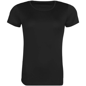 Abbigliamento Donna T-shirts a maniche lunghe Awdis  Nero